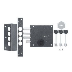 Замок накладной сувальдный с задвижкой KERBEROS 111.11.043, 5 кл. /41315/