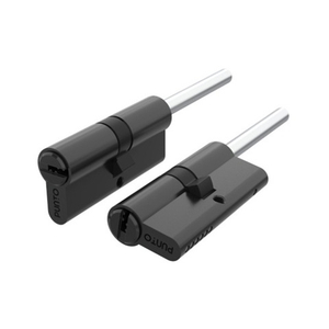 Цилиндровый механизм со штоком PUNTO Z307/80 mm (45+10+25) BL черный 5кл. /63955/