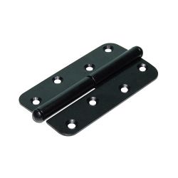 Петля накладная НОЭЗ ПН1-130-П черный матовый правая