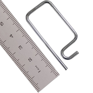 Вилка стопорная для накидного замка 2 цинк