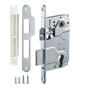 Замок межкомнатный под цилиндр ARMADILLO LH25-50 CP хром /28387/