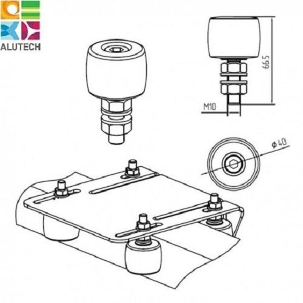 Ролик поддерживающий SGN.00.720