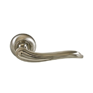 Ручка дверная PUERTO AL 517-08 SN/NP (никель/никель блестящий)