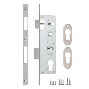 Корпус замка KALE KILIT 153/P (35мм) w/b никель /6055/