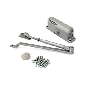 Доводчик дверной NOTEDO DC-090 HO silver серебро (60-130 кг)