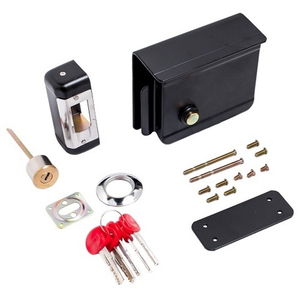 Замок накладной механический БУЛАТ ЗН 550 ПП черный