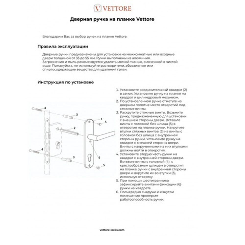 Ручки на планке VETTORE 61.323 mini AB бронза
