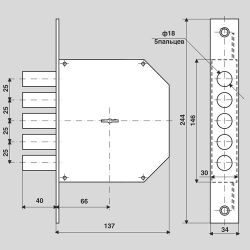 Замок GS SM002-15M