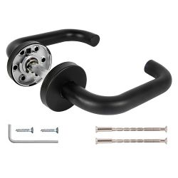 Ручка раздельная FUARO DSS-0203/19 black (нержавейка 201) /45457/