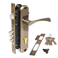 Замок врезной APECS 2223/60 AB бронза