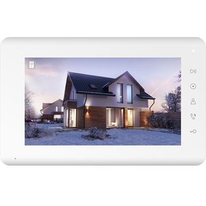 Монитор видеодомофона TANTOS Mia VZ (белый) адаптированный, экран 7"