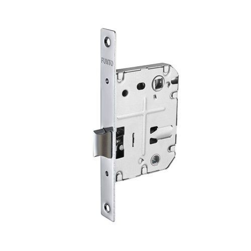 Защелка врезная PUNTO L72-50 CP хром /36951/