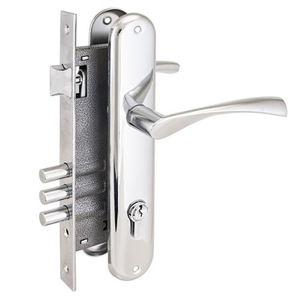 Замок врезной АЛЛЮР 0203 CP хром