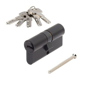 Цилиндровый механизм APECS SM-60 BLM матовый черный