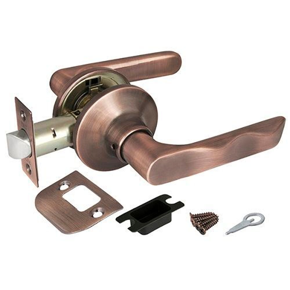 Ручка защелка PUNTO 6024 AC-P (без фик.) медь /36825/