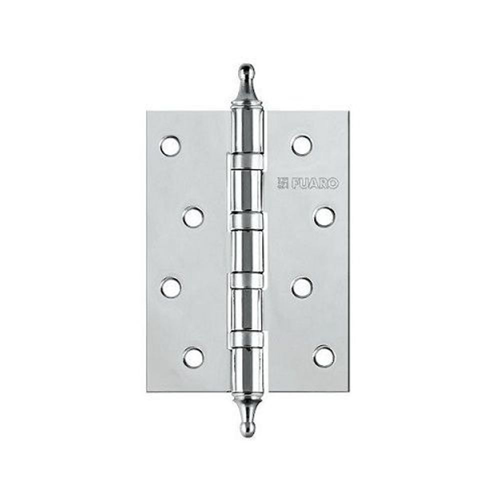 Петля дверная универсальная FUARO 4BB/A/BL 100x75x2,5 CP хром /30967/ (1 шт)