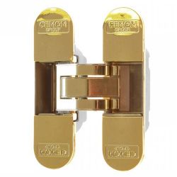 Петля скрытая CEMOM ESTETIC 80/A 3D 8031 латунь