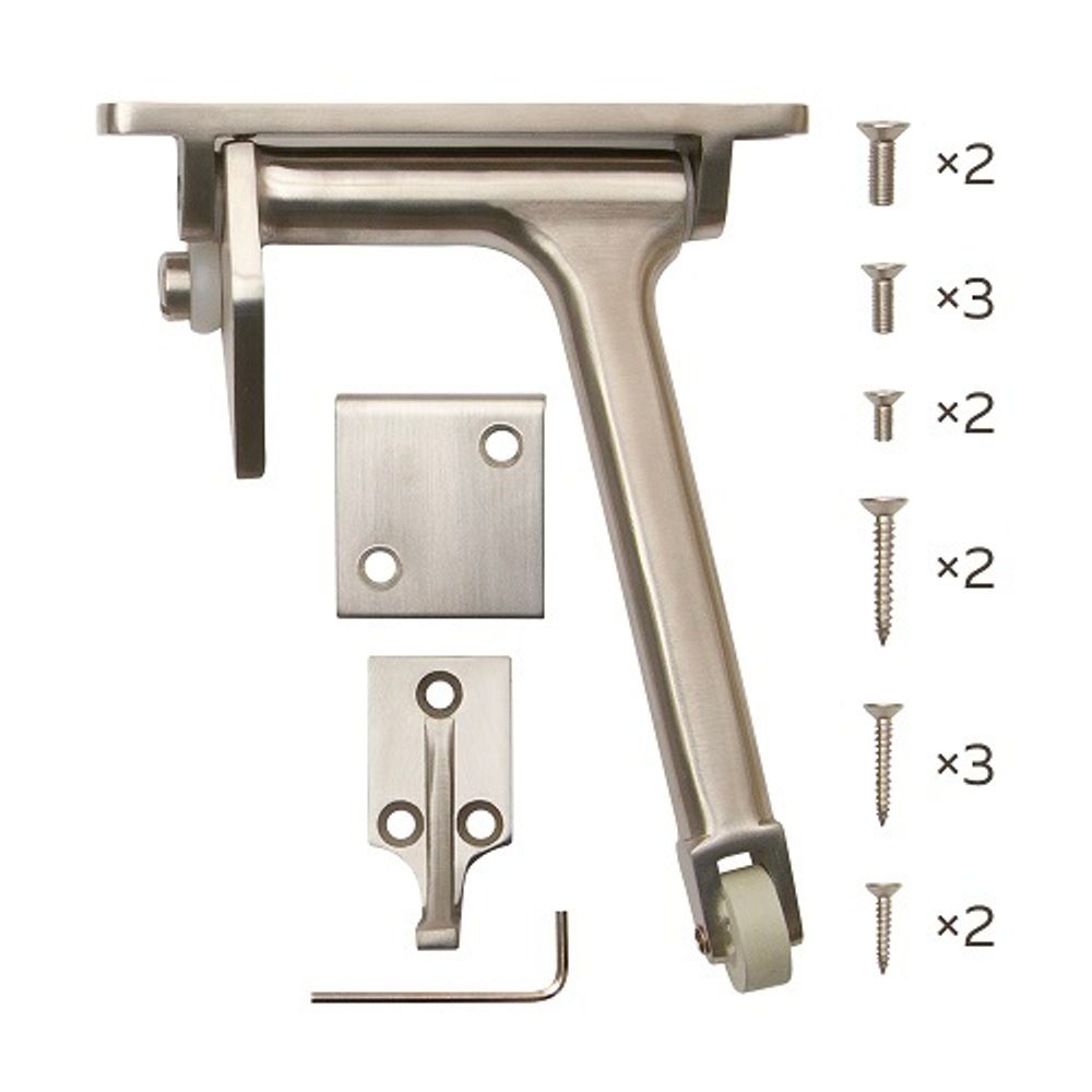 Координатор закрывания двустворчатых дверей FUARO DC-1002 INOX 304 (от 40 до 200 кг) /50105/