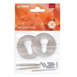 Накладка под цилиндр FUARO ET SLR GM оружейная сталь /60721/