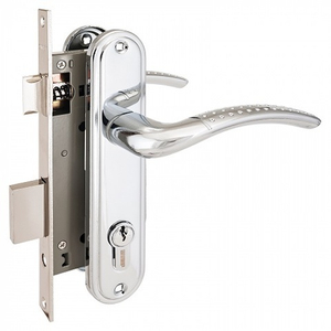 Замок врезной АЛЛЮР 132/1 CP хром