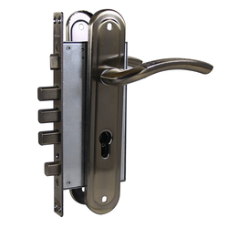 Замок врезной АЛЛЮР ЗВ4-0526 AB-R бронза