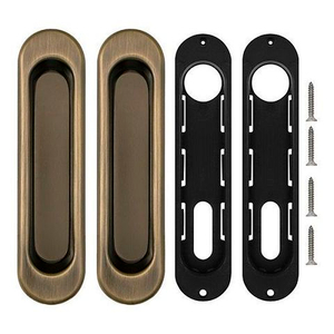 Ручки для раздвижных дверей PUNTO Soft LINE SL-010 AB бронза /38605/