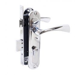 Замок врезной БУЛАТ ЗВ4-1.70.03.04 Номос хром