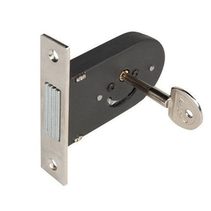 Замок врезной APECS 90-K CR хром