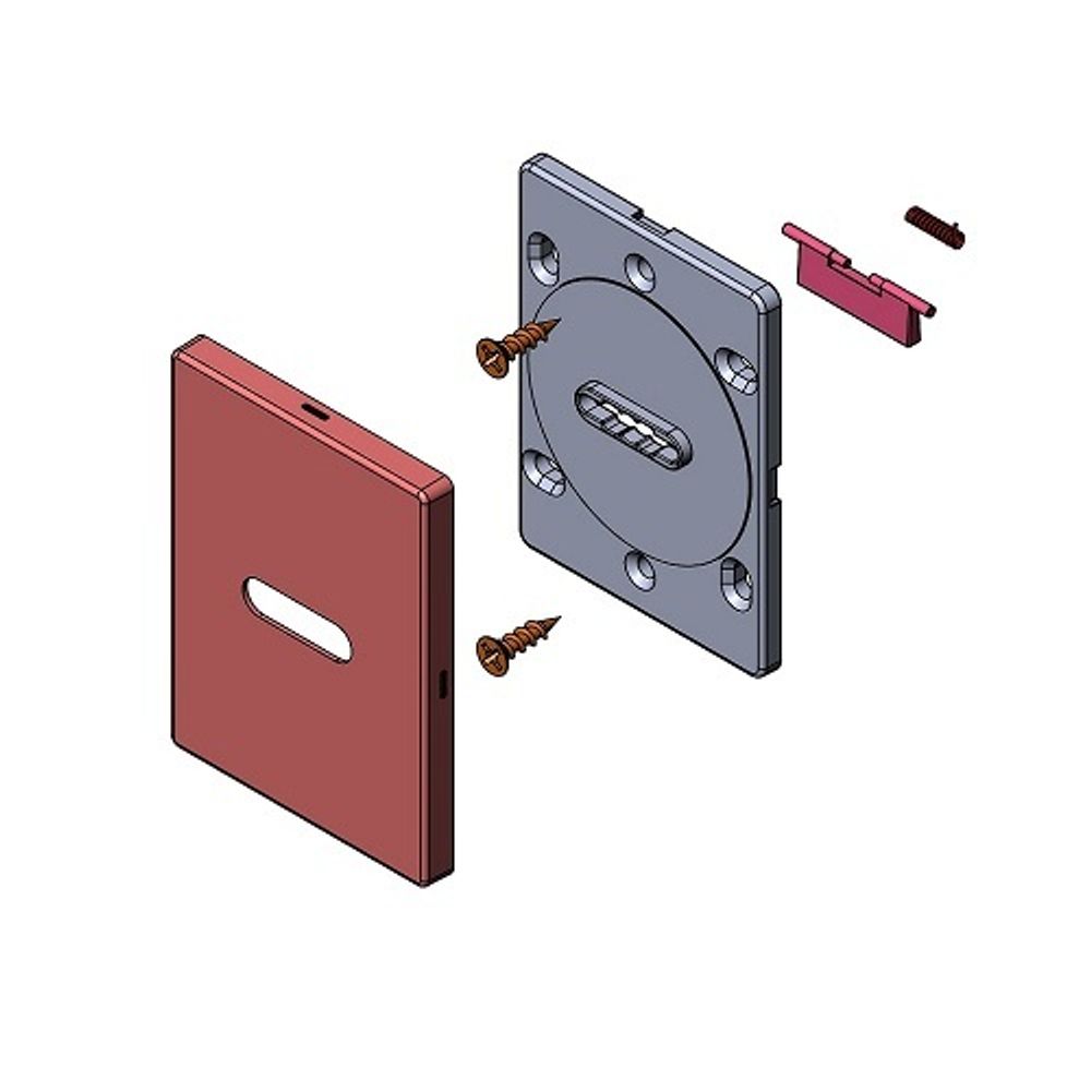Декоративная накладка FUARO ESC 486-S-auto RL BL-24 черный /42777/ (1 шт)