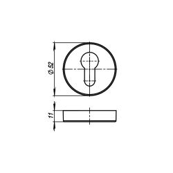 Накладка ARMADILLO CYLINDER ET URB BL-26 черный /42875/