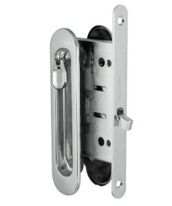 Набор для раздвижных дверей ARMADILLO SH011-BK CP-8 хром /26677/