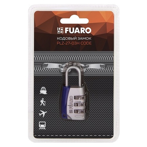 Замок навесной кодовый FUARO PLZ-27-03H CODE /42401/