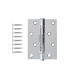 Петля врезная Code Deco 100x70x2,5-B4-CR хром