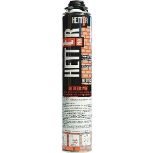 Пена монтажная "HETTER PRO"1000 мл.(12)