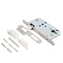 Замок врезной противопожарный APECS 8300-INOX (B2B)