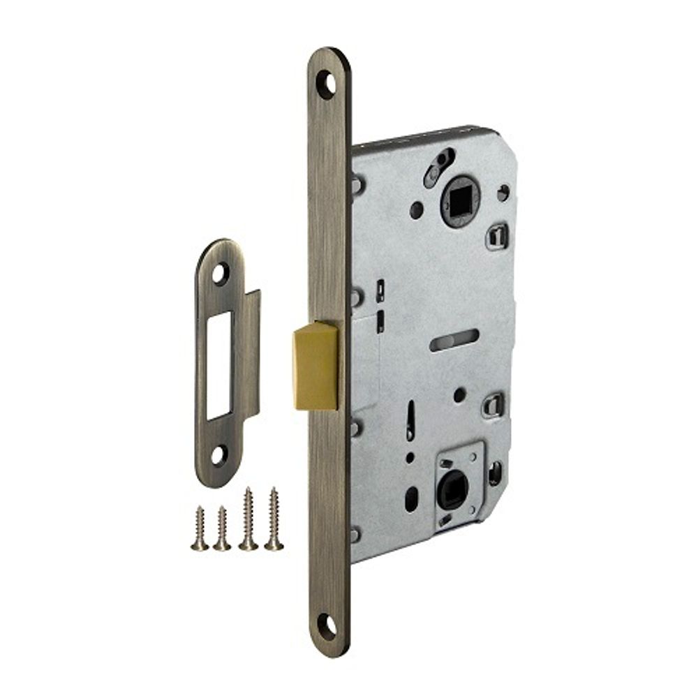 Защелка врезная AJAX PLASTLP96WC-50 AB бронза /45909/