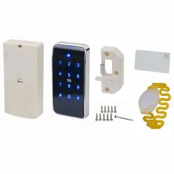 Замок мебельный электронный TAB IC-008 ключ желтый