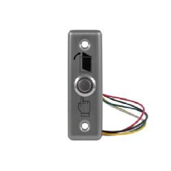 Кнопка выхода прямоугольная TANTOS TDE-02 (металл)