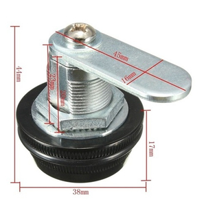Замок мебельный кодовый 090 цвет черный