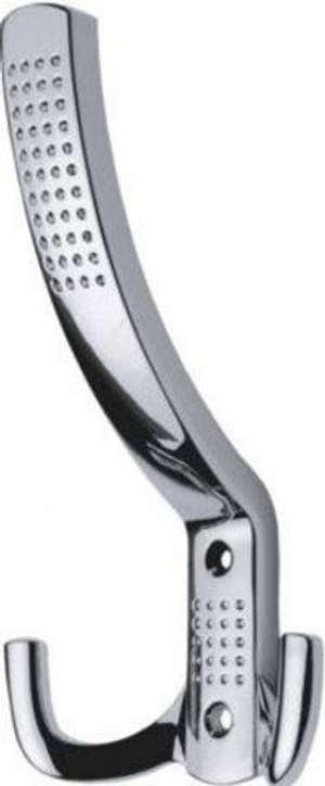 Крючок-вешалка 3-х рожковый КБ-6 серебро