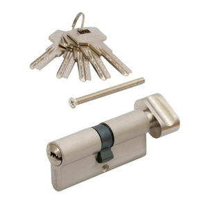 Цилиндровый механизм с вертушкой VETTORE ZN M100 (45T/55) ZC NI никель 5кл.