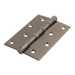 Петля дверная универсальная усиленная PALLINI PH-3 100x70x3 4BB SBN матовый черный никель (1шт.)