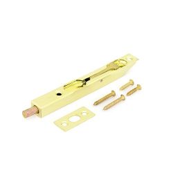 Шпингалет торцевой PALLADIUM 5-1/2" SB мат. золото