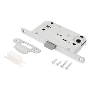 Замок врезной АЛЛЮР АРТ 5300-P-WC CP хром