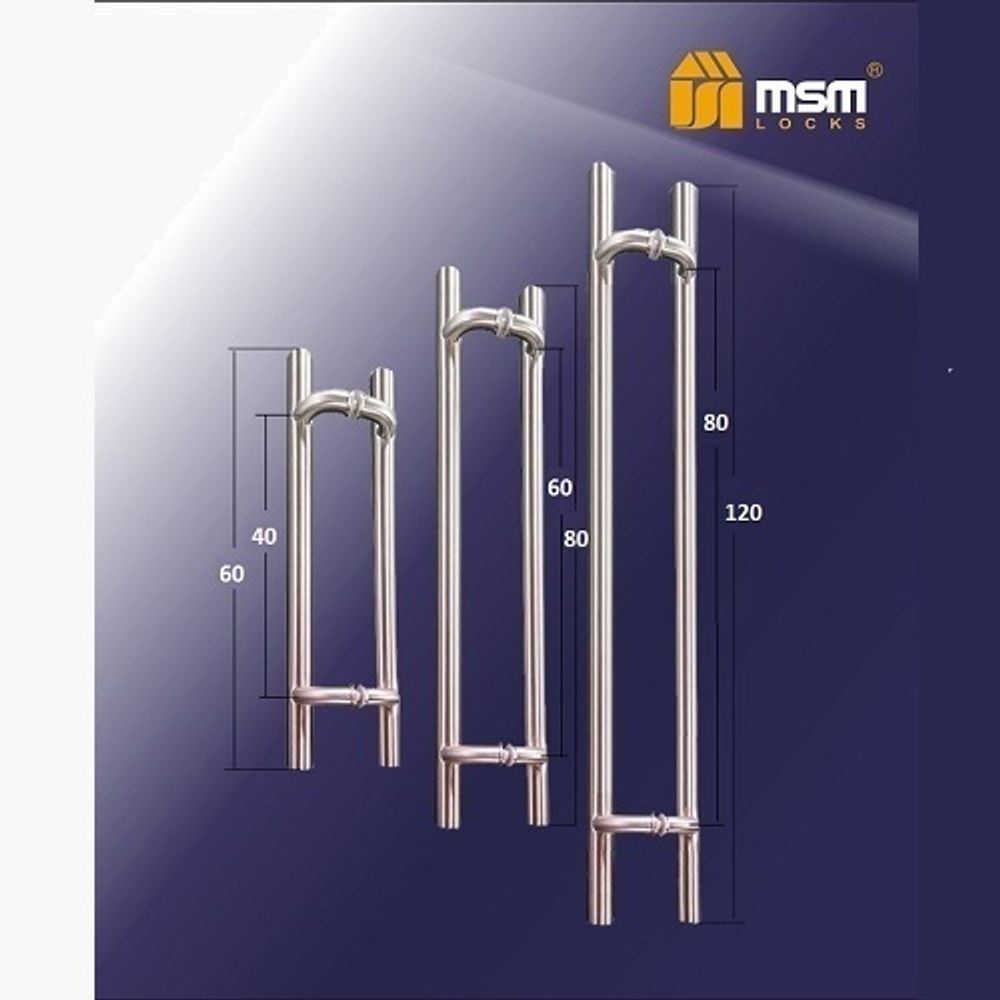 Ручка скоба MSM BS13-80 SN мат.никель