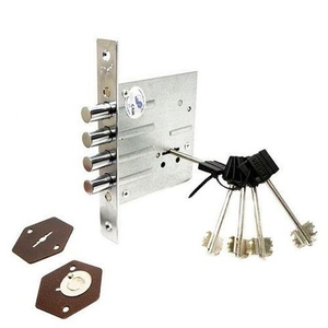 Замок врезной ПРОСАМ 81100 ЗВ8-8М/15 (4риг) планка 5кл.