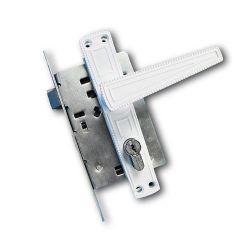 Замок врезной ЗЕНИТ ЗВ4-3.01 белый