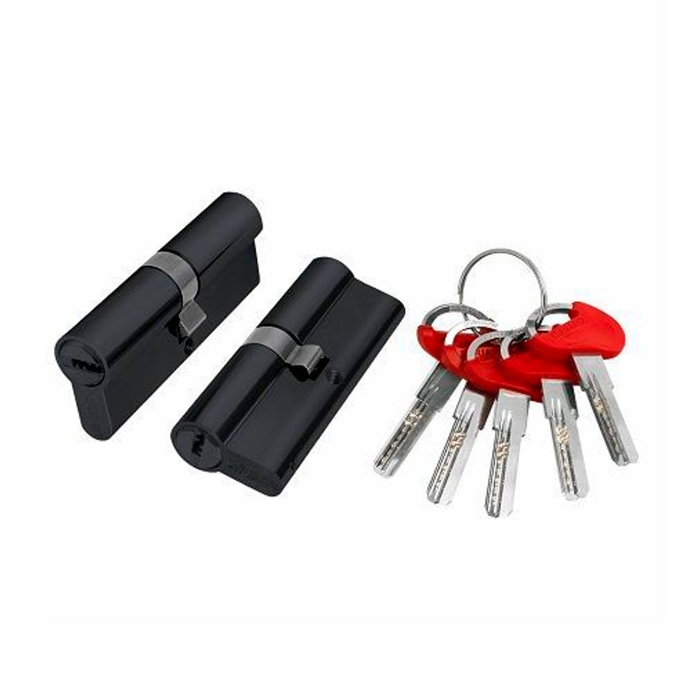 Цилиндровый механизм FUARO в черном цвете