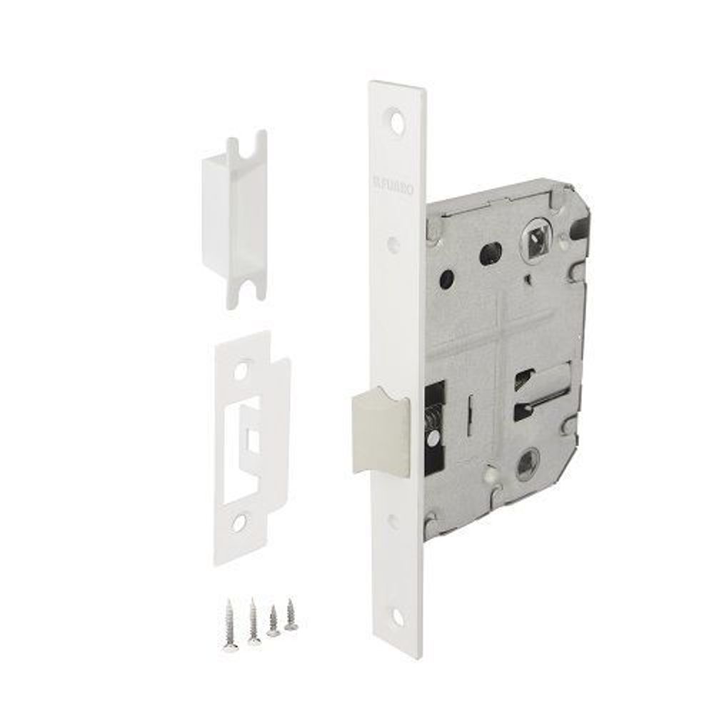 Защелка врезная FUARO P72-50 WH белый /42647/