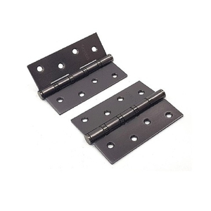 Петля дверная универсальная PUERTO 100-4S FH MBN (никель черный матовый)